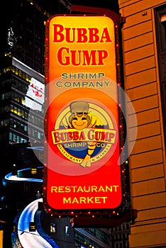 Bubba Gump Shrimp Company, Times Square, NYC