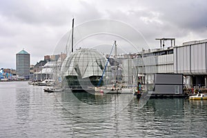 The bubble biosphere by Renzo Piano Genoa Italy photo