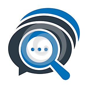 Bubble chat bubble  Vector Icon which can easily modify