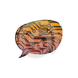 Bubble chat speakbox