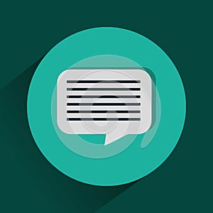 Bubble chat speakbox