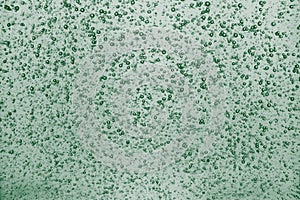 Bubble green emerald texture background little shampoo bubbles