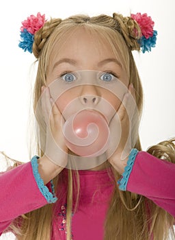 Bubble Gum Girl photo