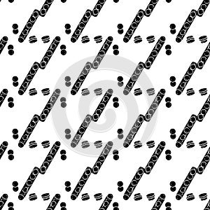 Bubble gum pattern seamless vector