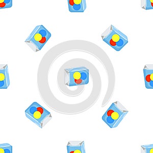 Bubble gum pattern seamless vector