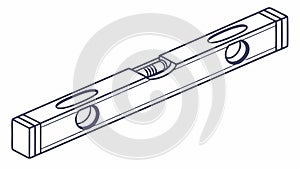 Bubble Level Tool Icon, Measurement, Accuracy, vector design Generative AI