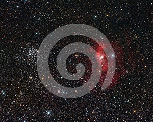 Bubble Nebula and M52