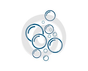 Bubble water vector illustration