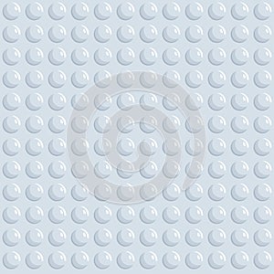 Bubble wrap seamless pattern -  fragile packaging