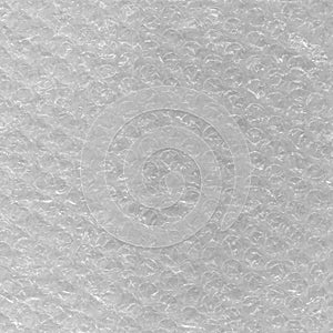 Bubble Wrap Texture Abstract Background, Detailed Textured Macro Closeup, Bright White Pattern Clear Plastic Air Bubbles