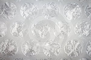 Bubble wrap texture