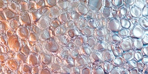 Bubble Wrap Texture in Translucent Tones Background for Creative and Abstract Digital Designs