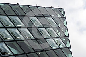 Bubbled Double Curve Convex Glass Windows