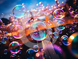 bubbles background