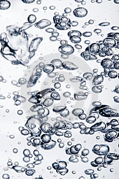 Bubbles of pure water