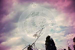 Bubbles and Sky