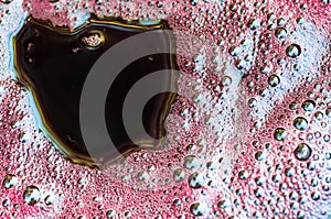 Bubbles the wort red wine during fermentation