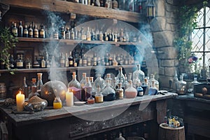 Bubbling Potions and Mystical Alchemy