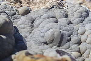 Bubbly Texture of a Geode