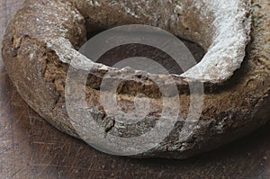 Bublik traditional Russian bread