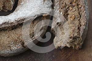 Bublik traditional Russian bread