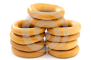 bubliks. small round bagels. Ukrainian, Russian dish