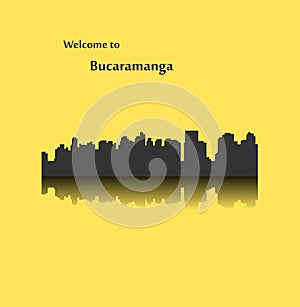 Bucaramanga, Colombia city silhouette photo