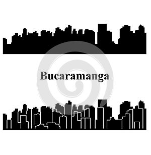 Bucaramanga, Colombia city silhouette photo