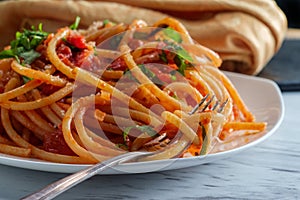 Bucatini All` Amatriciana