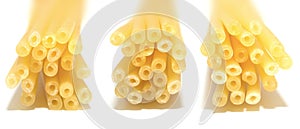 Bucatini pasta noodles