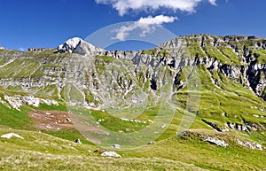 Bucegi Mountains in Romania