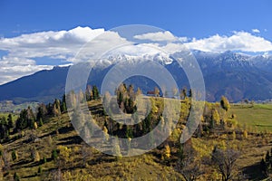 Bucegi mountains in Romania