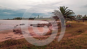 Buceo beach, montevideo city, uruguay photo