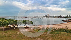 Buceo Port Landscape, Montevideo, Uruguay