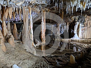 Buchan Caves - Stalactites and Stalagmites