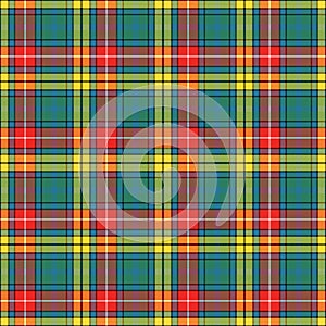 Buchanan Ancient Tartan Seamless Pattern