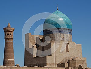 Buchara Kalon Mosque and Minaret photo