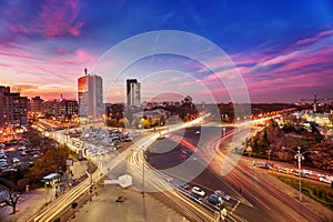 Bucharest Aerial View