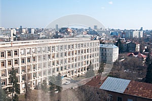 Bucharest aerial view