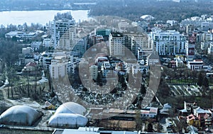 Bucharest - aerial view