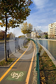 Bucharest - Bicycle lane