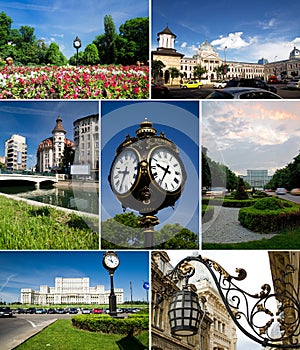 Bucharest collage