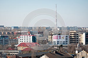 Bucharest cotroceni cityscape