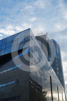 Bucharest Financial Plaza building on Calea Victoriei avenue