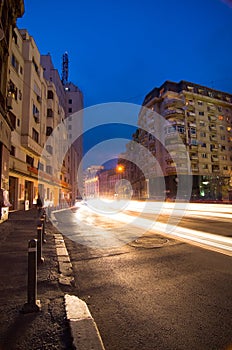 Bucharest by night - Calea Victoriei