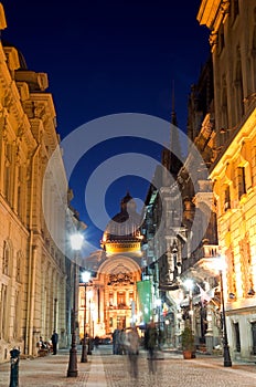 Bucharest by night - The Historic centre