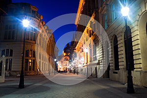 Bucharest by night - The Historic centre