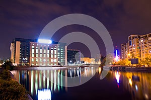 Bucharest by night - National Library