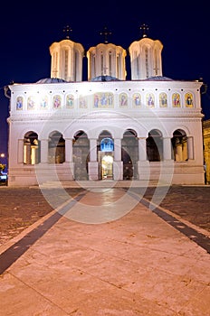 Bucharest by night - Patriarchal Cathedral