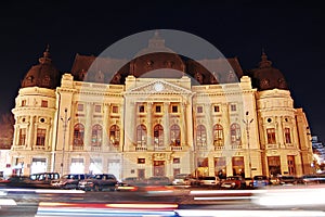 Bucharest night scene